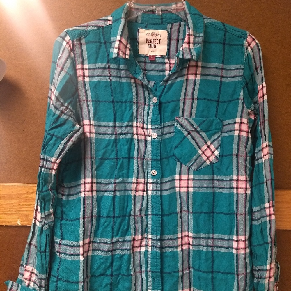 SO plaid shirt